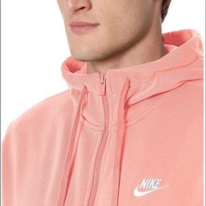 RARE NIKE ZIP UP HOODIE (Pink Quartz)